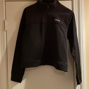 Columbia fleece jacket. Black. Size Large. Brand new never worn.
